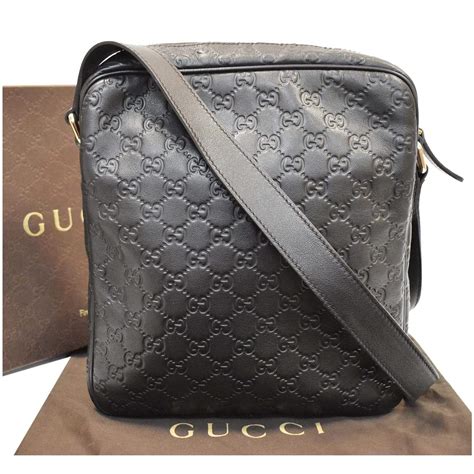 gucci messenger bag unisex|Gucci guccissima leather Messenger bag.